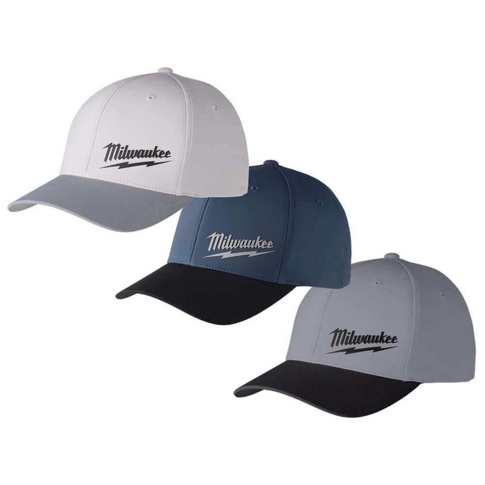 Men's Workskin Large/X-Large Fitted Hat 3-Pack - Grey, Blue, Dark Grey price history on PriceWatchPro