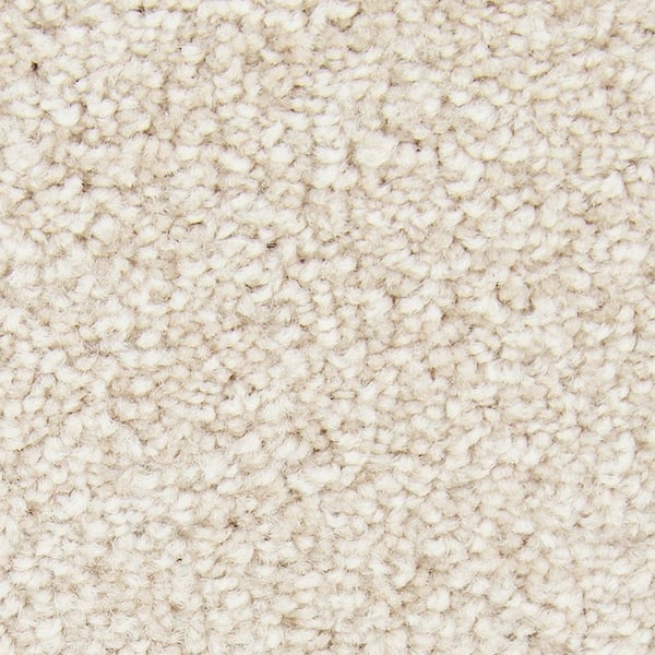 8 in. x 8 in. Texture Carpet Sample - Gentle Peace I -Color Chamois