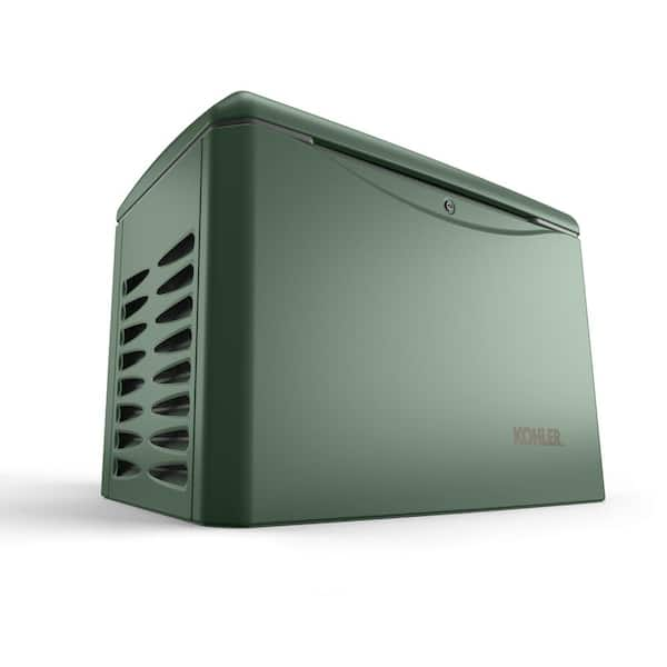 KOHLER RCA 20 000 Watt Air Cooled Whole House Generator Hunter Green   Kohler House Generators 20rca Qs207 64 600 