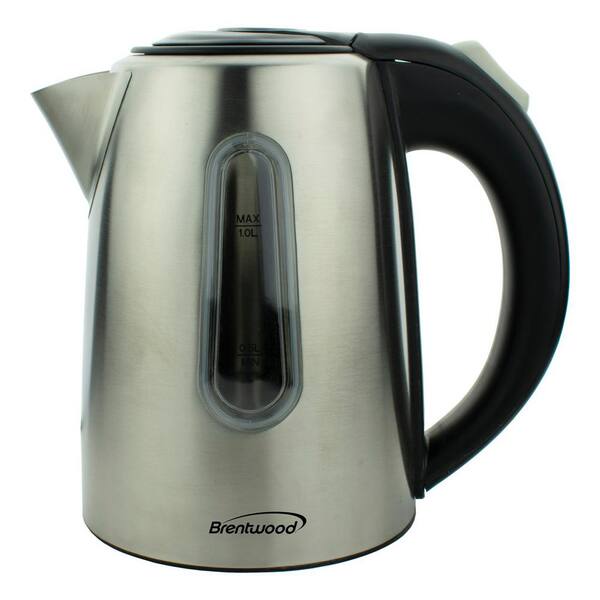 brentwood Rose Gold 7-Cup Cordless Electric Kettle at