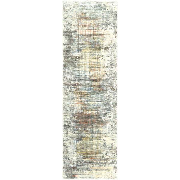 Home Dynamix Signature Thurman Multi 2 ft. 2 in. x 7 ft. 2 in. Indoor Area Rug