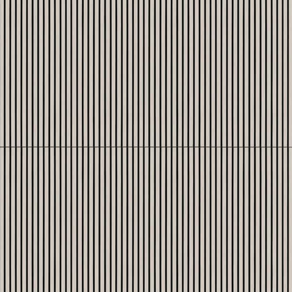 Harmony Fog 0.80 in. x 24 in. X 48 in. Gray Wood Sound Absorbing Wall Panel (8 Sq. ft./Each)