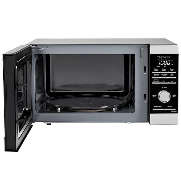 Panasonic 1.3 cu. ft. Countertop Microwave in Stainless Steel Built-In  Capable with Genius Sensor Cooking NN-SD65LS - The Home Depot