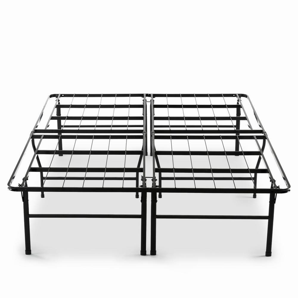 Zinus Casey Premium 18 In. California King Metal Smartbase Bed Frame ...