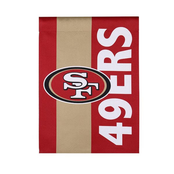 Fan Essentials 12 in. x 18 in. San Francisco 49ers Garden Flag ...