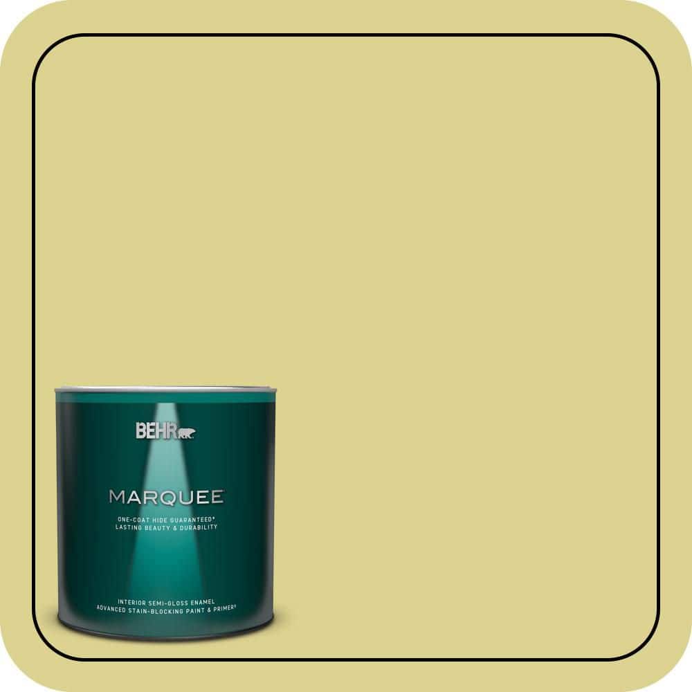 1 qt. #T17-16 Thats My Lime Semi-Gloss Enamel Interior Paint & Primer price history on PriceWatchPro