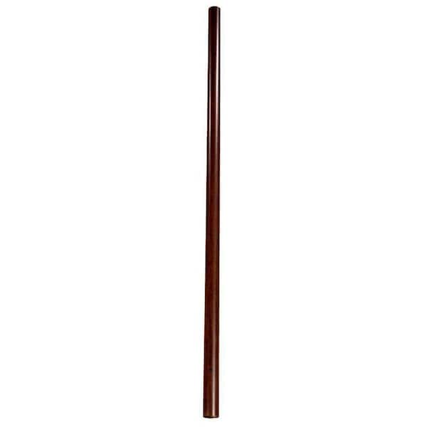 Acclaim Lighting Direct Burial Posts & Accessories Collection 8 ft. Smooth Burled Walnut Lamp Post