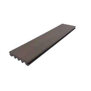 Elevate Riverbank 1 in. x 5.4 in.x 16 ft. Groove Capped Composite Decking (10-Pack) (H-Pack)