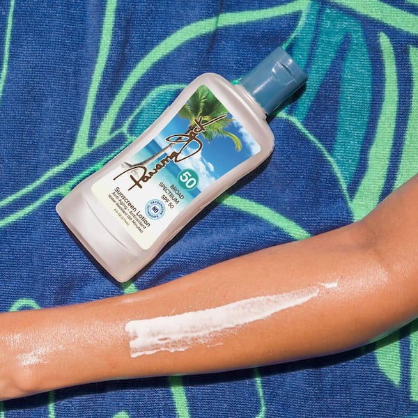 【新品】BOOBY FACE SUNSHAED イエロー／ブルー　2、3人用 Panama Jack 6 oz. Sunscreen Lotion SPF 50-Moisturizer (2 Pack