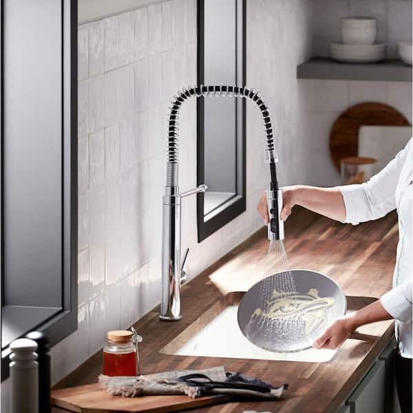 Purist Single-Handle Standard Kitchen Faucet in Vibrant French Gold
