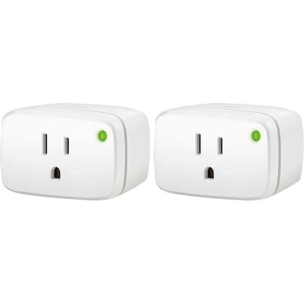 Energy (Matter) – Smart Plug, Matter & Thread Enabled, works w/ Apple Home/SmartThings/Alexa/Google Home 2-Pack  (White)