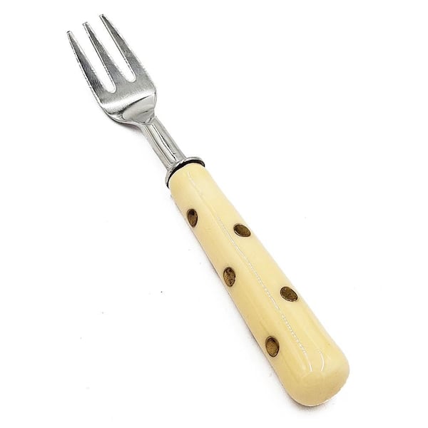 4-Piece Multi-Colored Resin Handle Metal Forks (Gift Box Set)