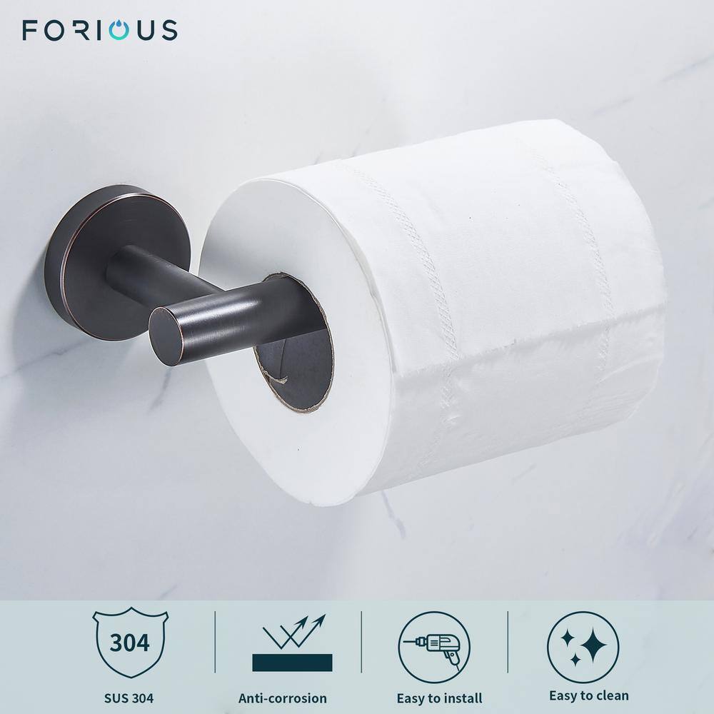 Oil Rubbed Bronze Stainless Steel Wall Mounted Toilet Paper Holder