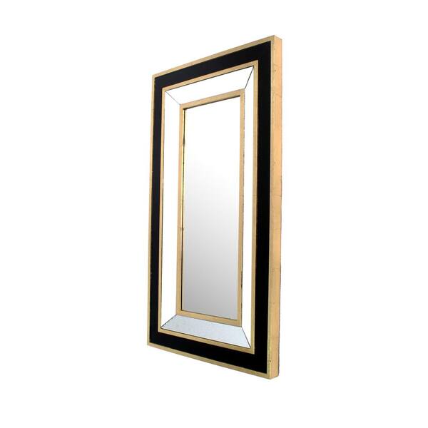 Black Gold Decorative Wall Mirror Wd, Big Fancy Wall Mirrors
