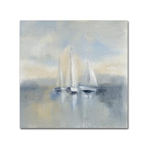 Morning Sail I Blue by Silvia Vassileva Wall Art 22 in. x 32 in.