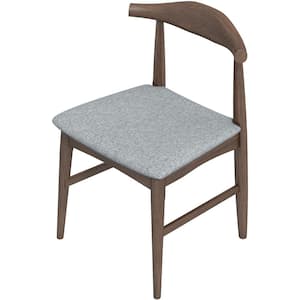 Windham Grey Fabric Mid-Century Dining Chair (Single)