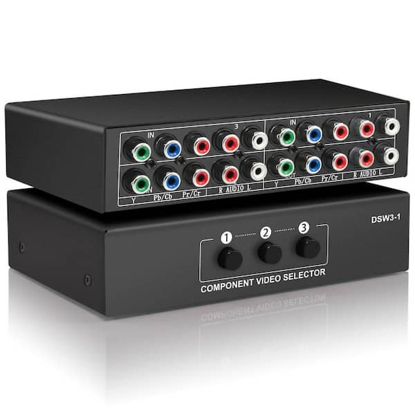 アメージングタイランド・グランドセール AV Component Out 1080p 3-in-1 BIBIVIS Video 3 Box, Switch ミュージック