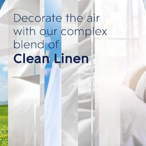 6.2 oz. Clean Linen Starter Kit Automatic Air Freshener (2-Pack Combo)