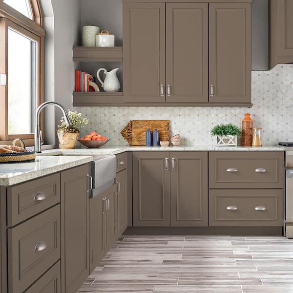 Reviews for BEHR PREMIUM 1 qt. #N210-5 Caffeine Semi-Gloss Enamel