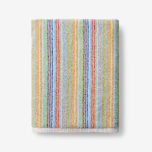 Stripe Multicolored Cotton Bath Towel