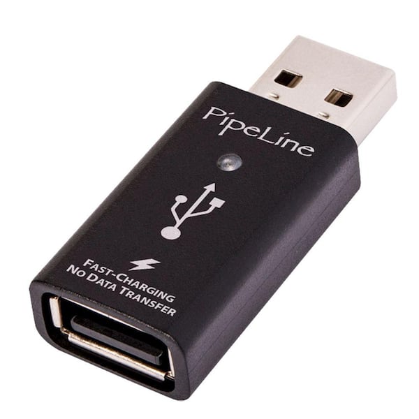 PipeLine Fast Charging USB Adaptor - Black