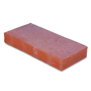 Traveler 11.5 in. x 5.5 in. x 1.63 in. Red Clay Flash Paver
