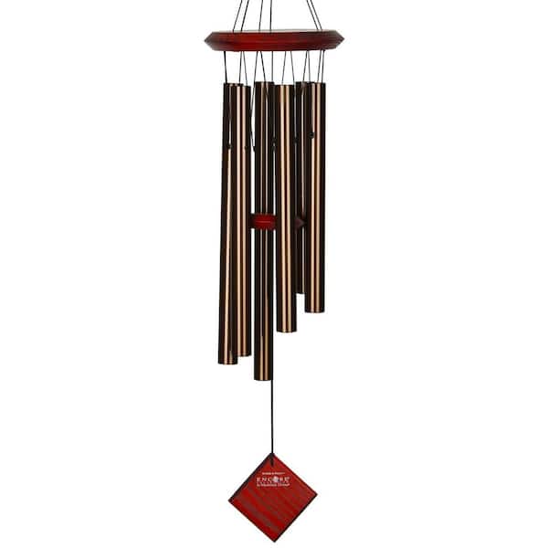 WOODSTOCK CHIMES Encore Collection, Chimes of Pluto, 27 in. Bronze Wind Chime