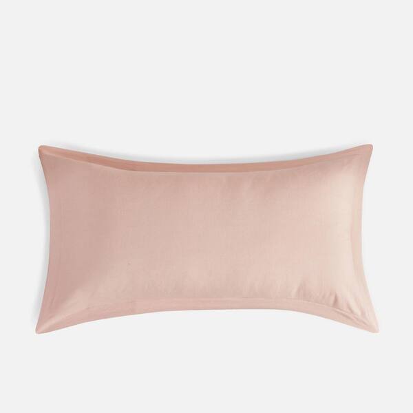 SIJO Blush French Linen King Pillow Sham (Set of 2) SJLBSHAKGBLU