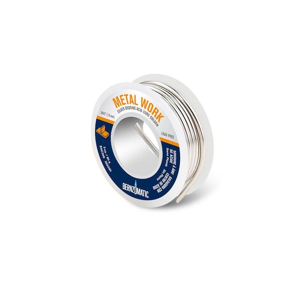 Bernzomatic 3 oz. Lead-Free Acid Core Solder 327796 - The Home Depot