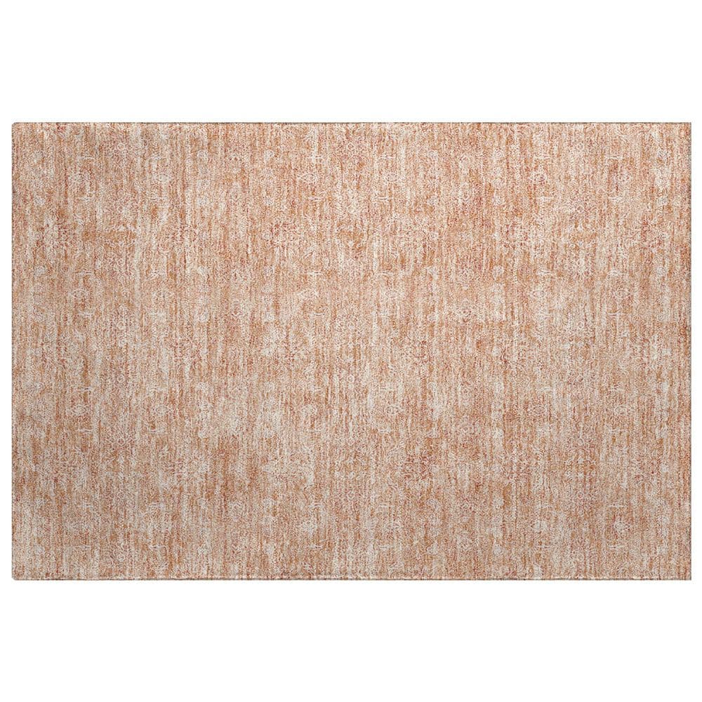 Dream Shag Premium Machine Washable Abstract ADS703 Coral 2 ft. x 3 ft. Accent Rug price history on PriceWatchPro
