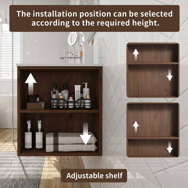 Xspracer Victoria 30 in. W x 18 in. D x 19 in. H Floating Single