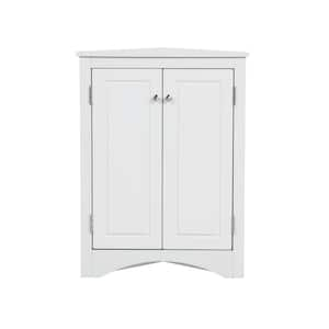 Gymax 2-Door Tall Storage Cabinet Kitchen Pantry Cupboard Organizer  Furniture White GYM05922 - The Home Depot