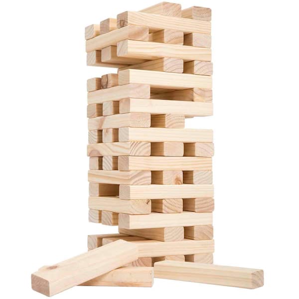 Wooden building on sale blocks game