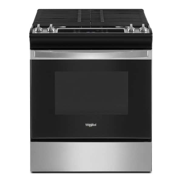 30 in. 5.0 cu.ft. Gas Range with Self-Cleaning Oven in Stainless Steel