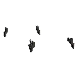 3-Inch Round Black Steel Nerf Bars, No-Drill, Select Dodge, Ram 1500, 2500, 3500