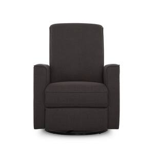 black swivel glider