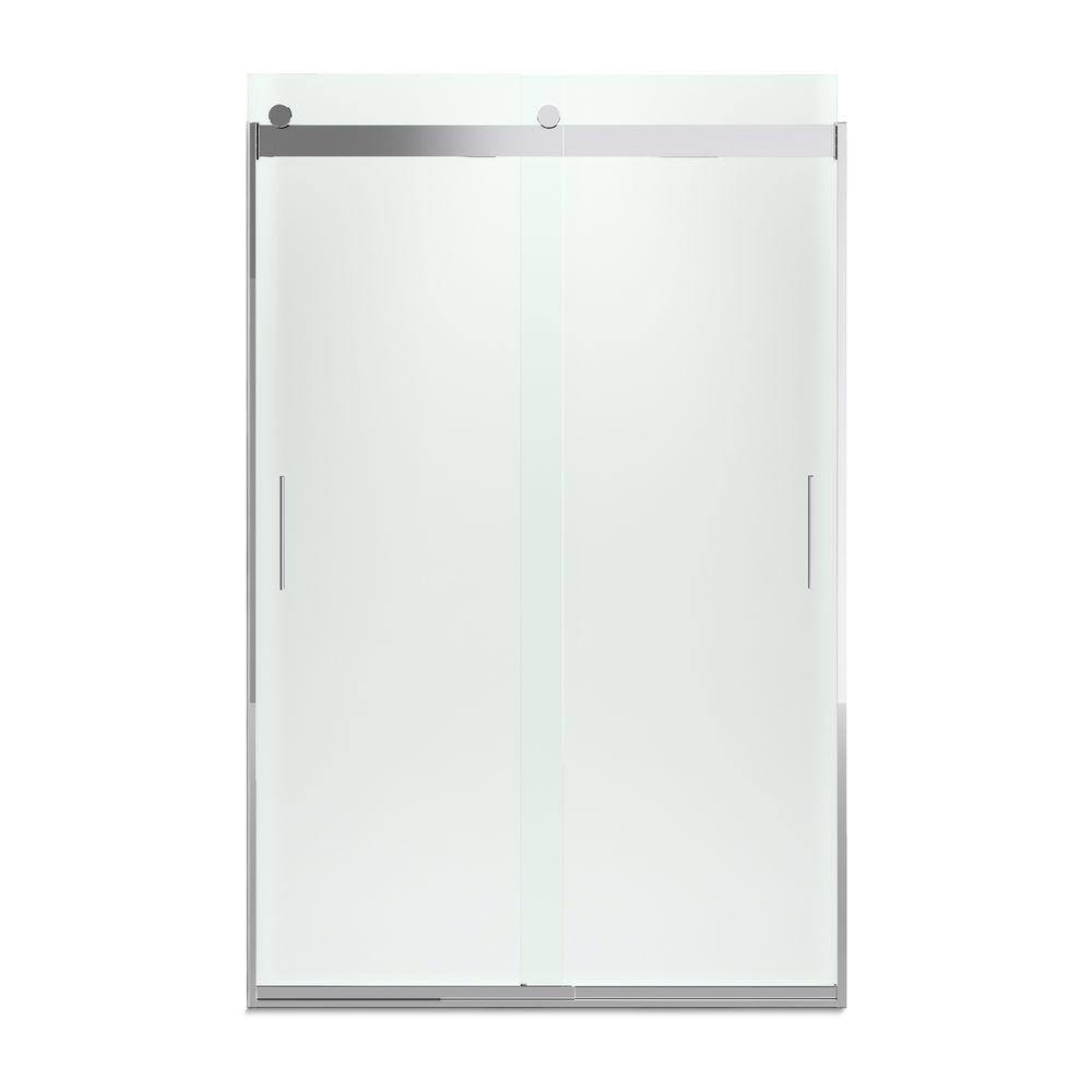 KOHLER Levity 48 in. x 74 in. Semi-Frameless Sliding Shower Door in ...