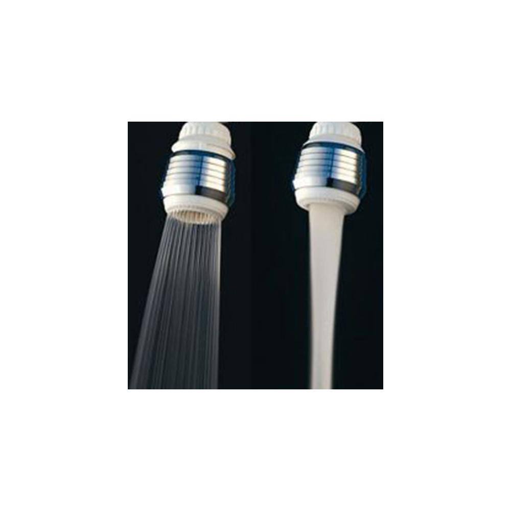 TouchFlow Dual Thread Chrome Swivel Spray Kitchen Aerator