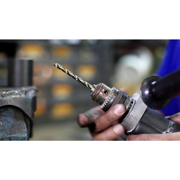 Drill America 5/16 in. M42 Cobalt Short Twist Drill Bit (12-Piece