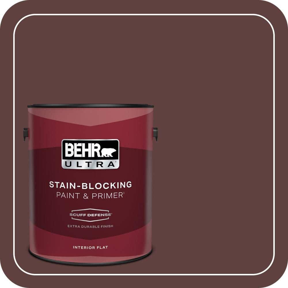 1 gal. #BXC-21 Chicory Root Extra Durable Flat Interior Paint & Primer price history on PriceWatchPro