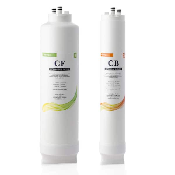 1-Year Reverse Osmosis Replacement Filter Pack for Tankless Water Filtration System