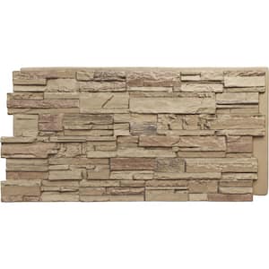 Cascade Stacked Stone Stonewall Faux Stone Siding Panel