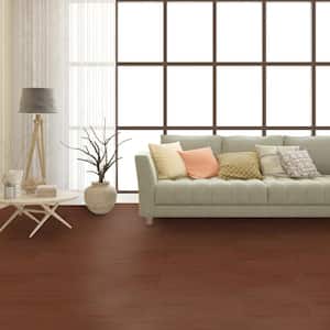 Sterling 1.2 Walnut 6 in. x 36 in. Peel and Stick Vinyl Plank Flooring (15 sq. ft. / case)