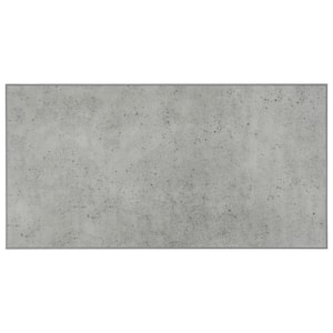 Blok Concrete Gray 22.56 in. x 11.58 in. Vinyl Peel and Stick Tile (3.57 sq. ft./ 2-pack)