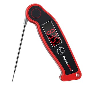 TP-19 Waterproof Digital Fast Read Meat Cooking Foldable Thermometer for BBQ Grill Smoker
