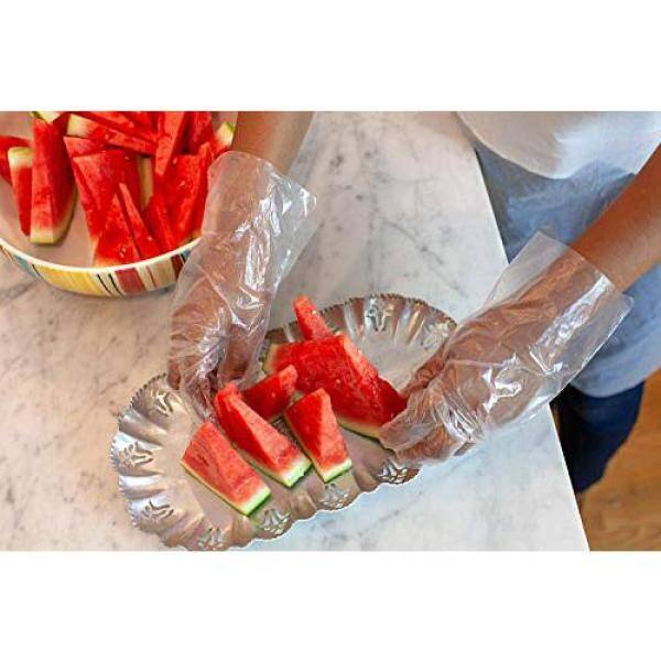 Easy-Fit Food Handler Prep Gloves Poly Gloves One Size Fits All 2000/Case 