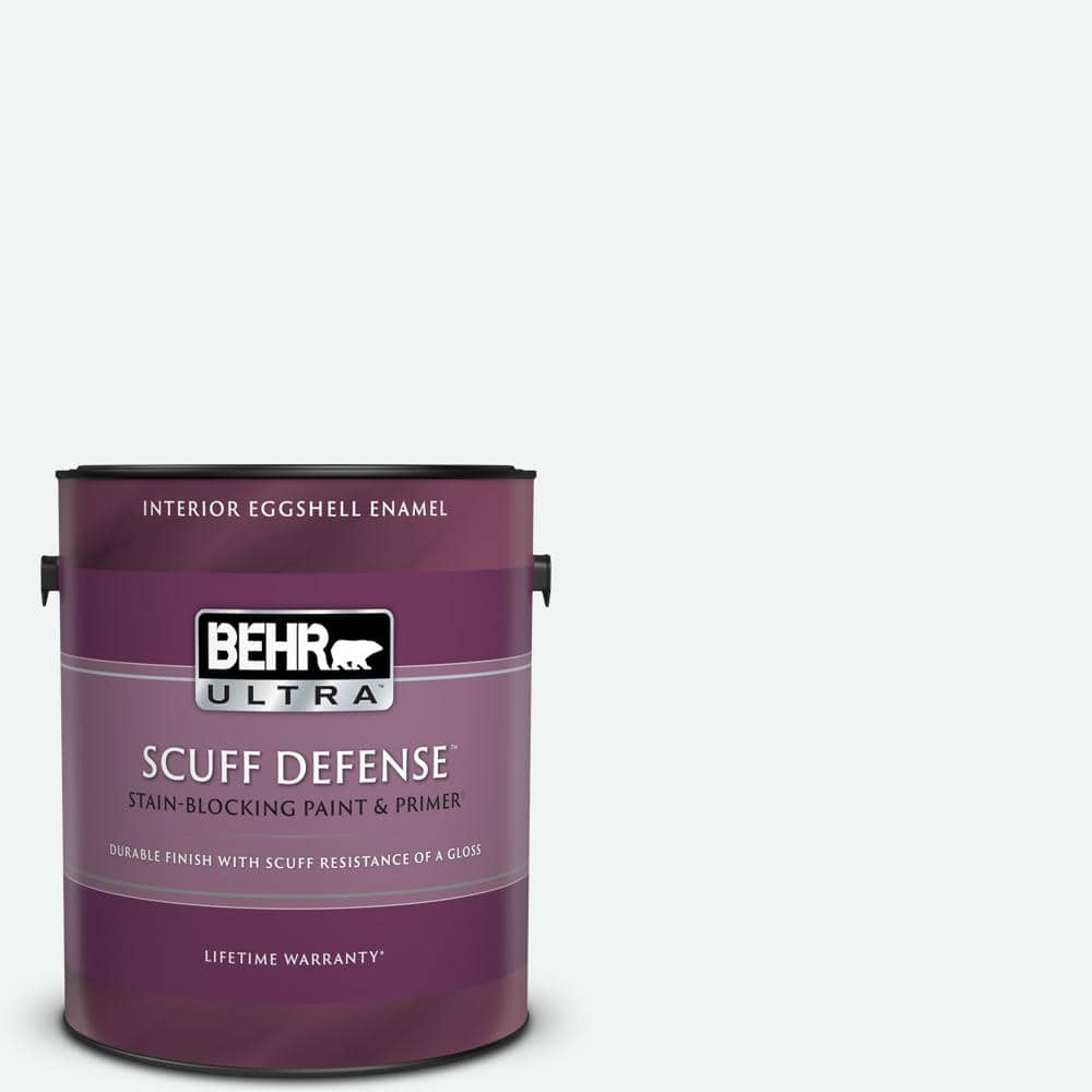 BEHR ULTRA 1 gal. BL-W09 Bakery Box Extra Durable Eggshell Enamel Interior  Paint & Primer 275001 - The Home Depot