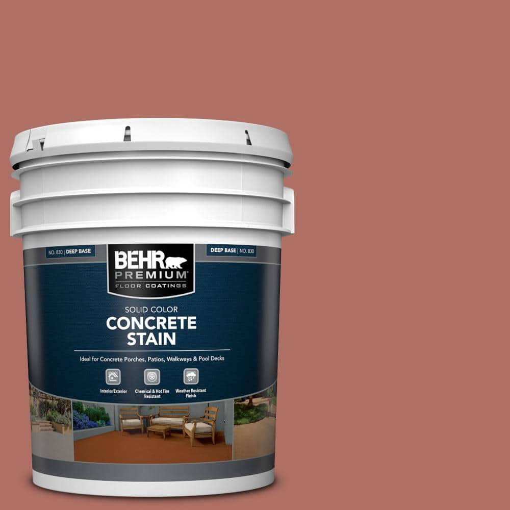 5 gal. #PFC-01 New England Brick Solid Color Flat Interior/Exterior Concrete Stain price history on PriceWatchPro