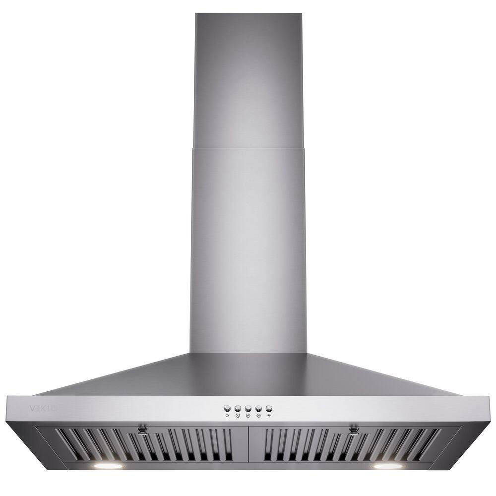 30 in. 380 CFM Convertible Kitchen Wall Mount Range Hood in Stainless Steel with Push Control, Carbon Filters,LEDs price history on PriceWatchPro