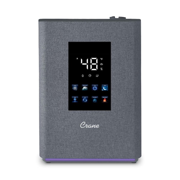 Crane Warm & Cool Mist Top Fill Humidifier With Remote